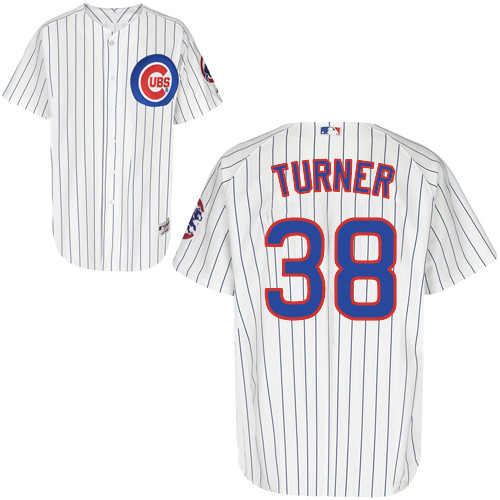 Jacob Turner #38 MLB Jersey-Chicago Cubs Men's Authentic Home White Cool Base Baseball Jersey